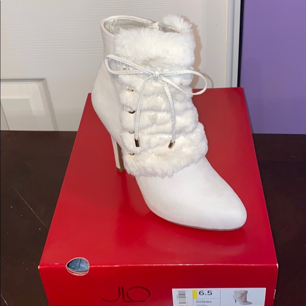 JLO Madeira High Heel Ankle Boots